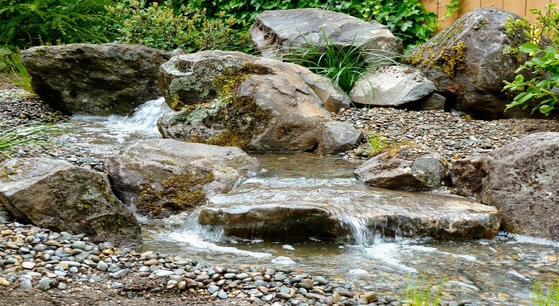 rocks stream