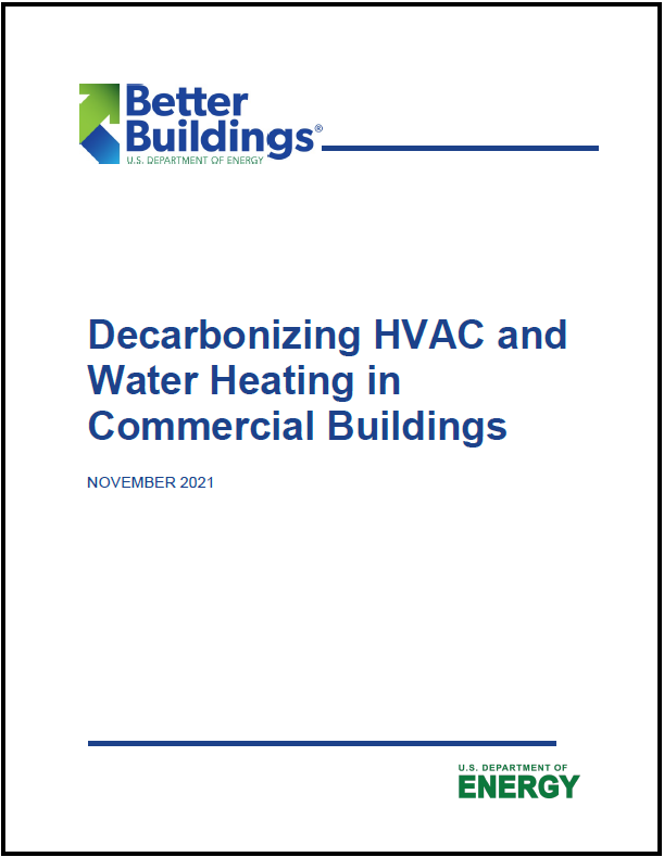 Decarbonizing HVAC and Water Heating in Commercial Buildings