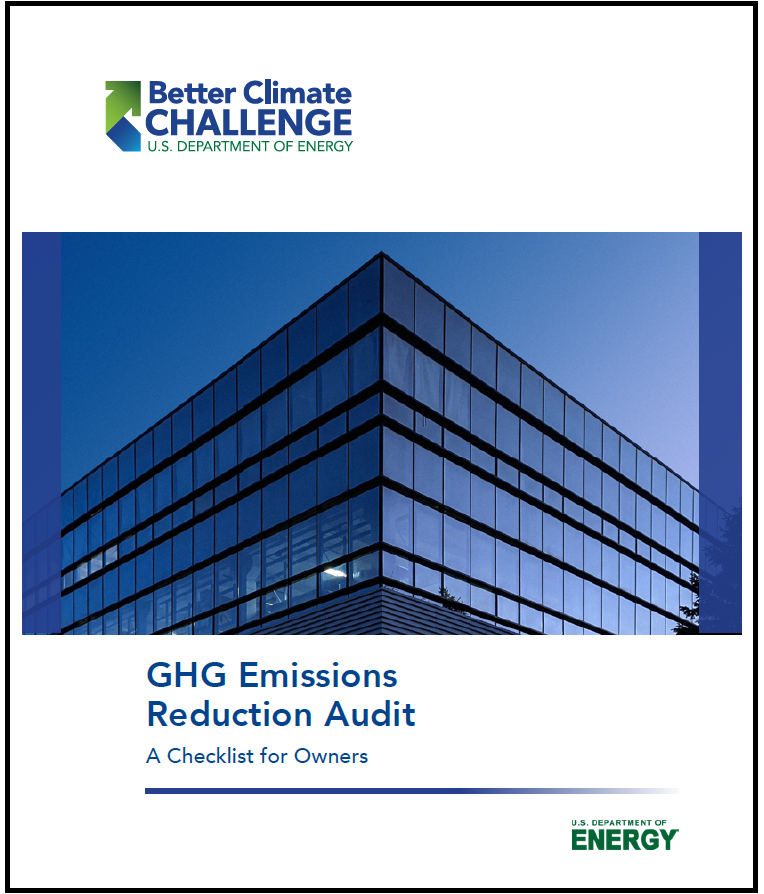 GHG Emissions Reduction Audit: A Checklist for Owners