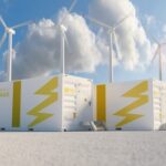 An example of a microgrid with wind, solar, and two batteries